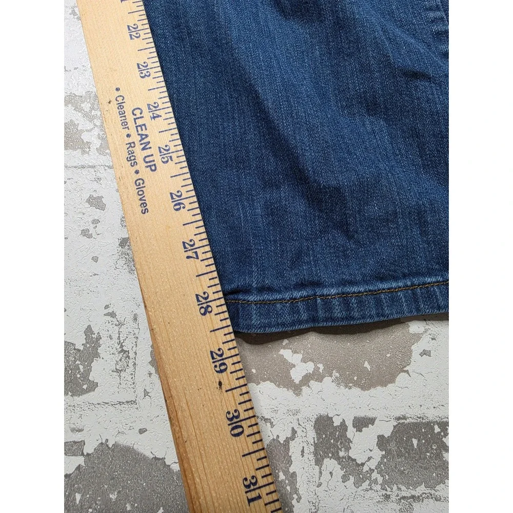 Cinch Mens Blue Denim Bootcut Jeans 40x30 Medium Wash MB98034018